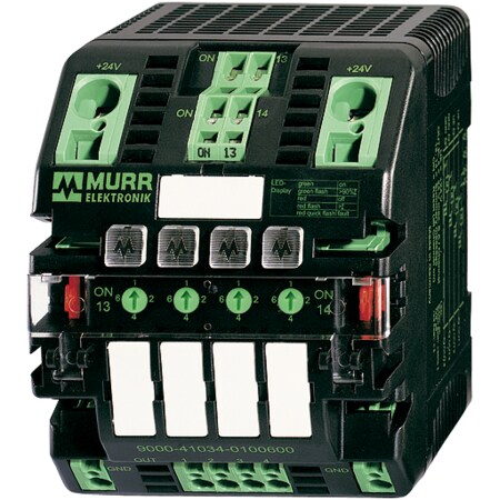 Murr Elektronik M12 male 0°/M12 female 0° shielded B-cod.Profibus, PUR 1x2xAWG24 shiel 9000-41034-0101000
